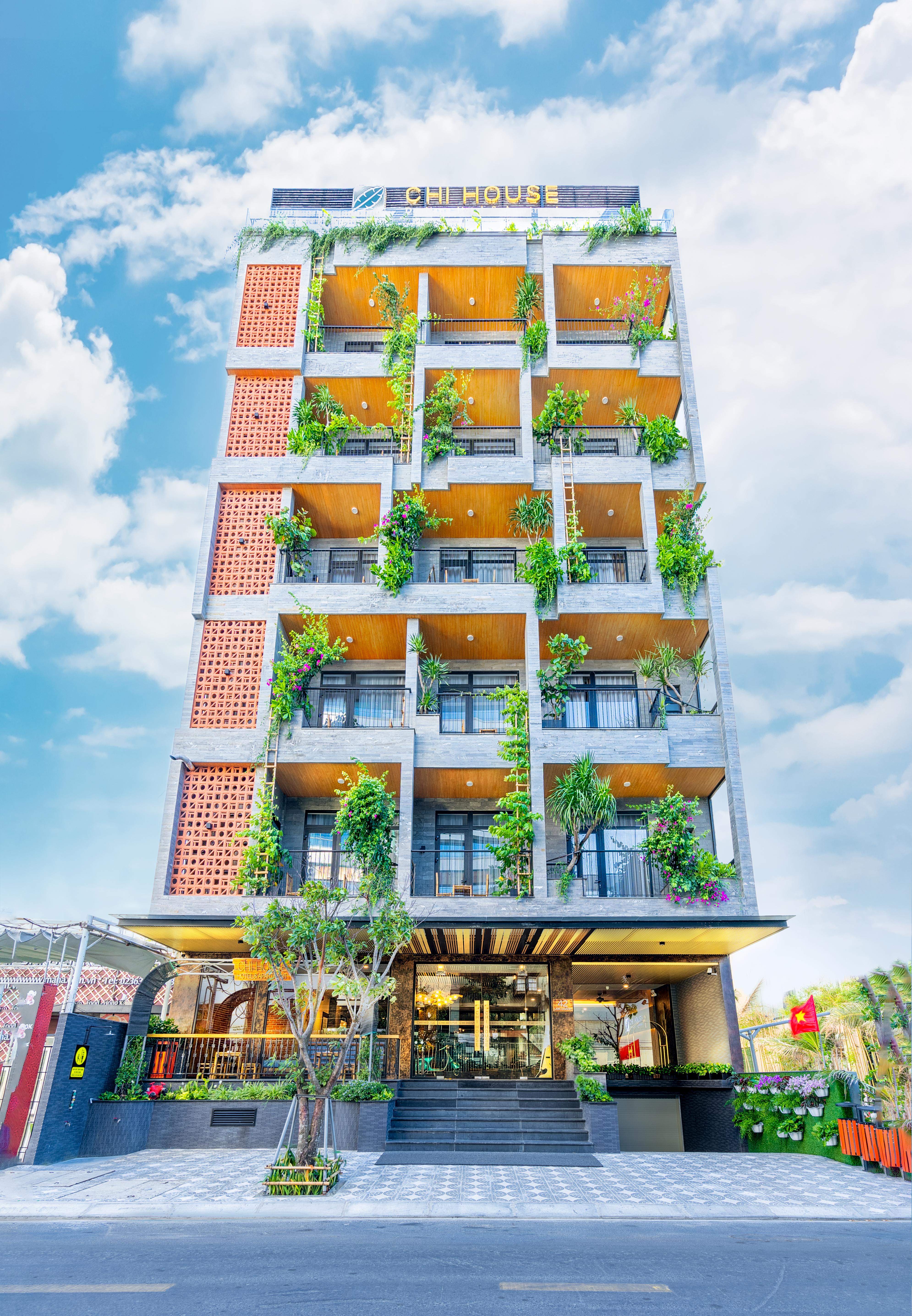 Chi House Danang Hotel And Apartment Eksteriør billede